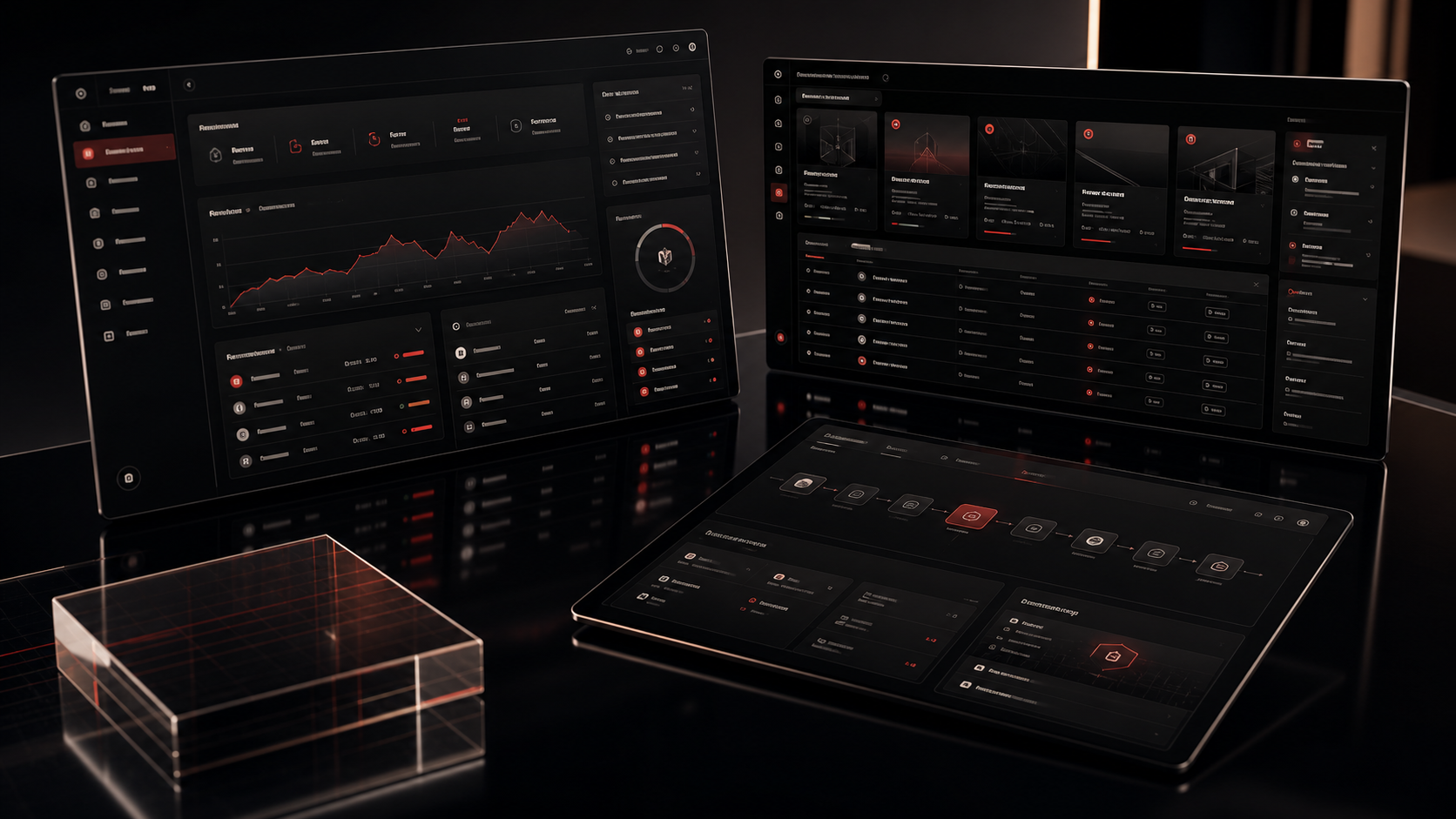Private operational dashboard interface built by Ribbsaeter Systems