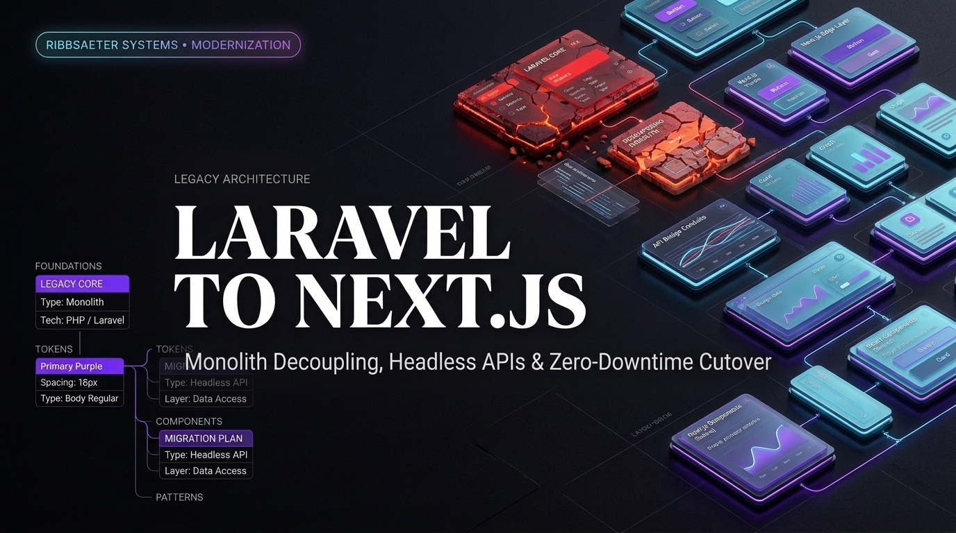 Laravel to Next.js Migration — Headless Modernization